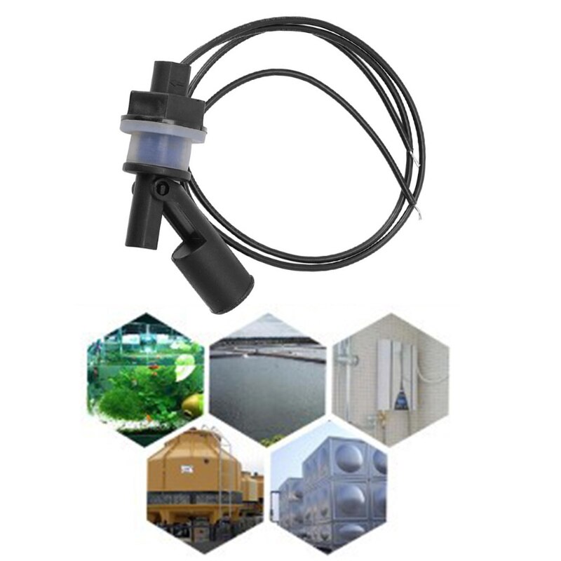 D7WA Liquid Level Sensor Fish Tank Water Float Switch PP Plastic Ball Float Controll
