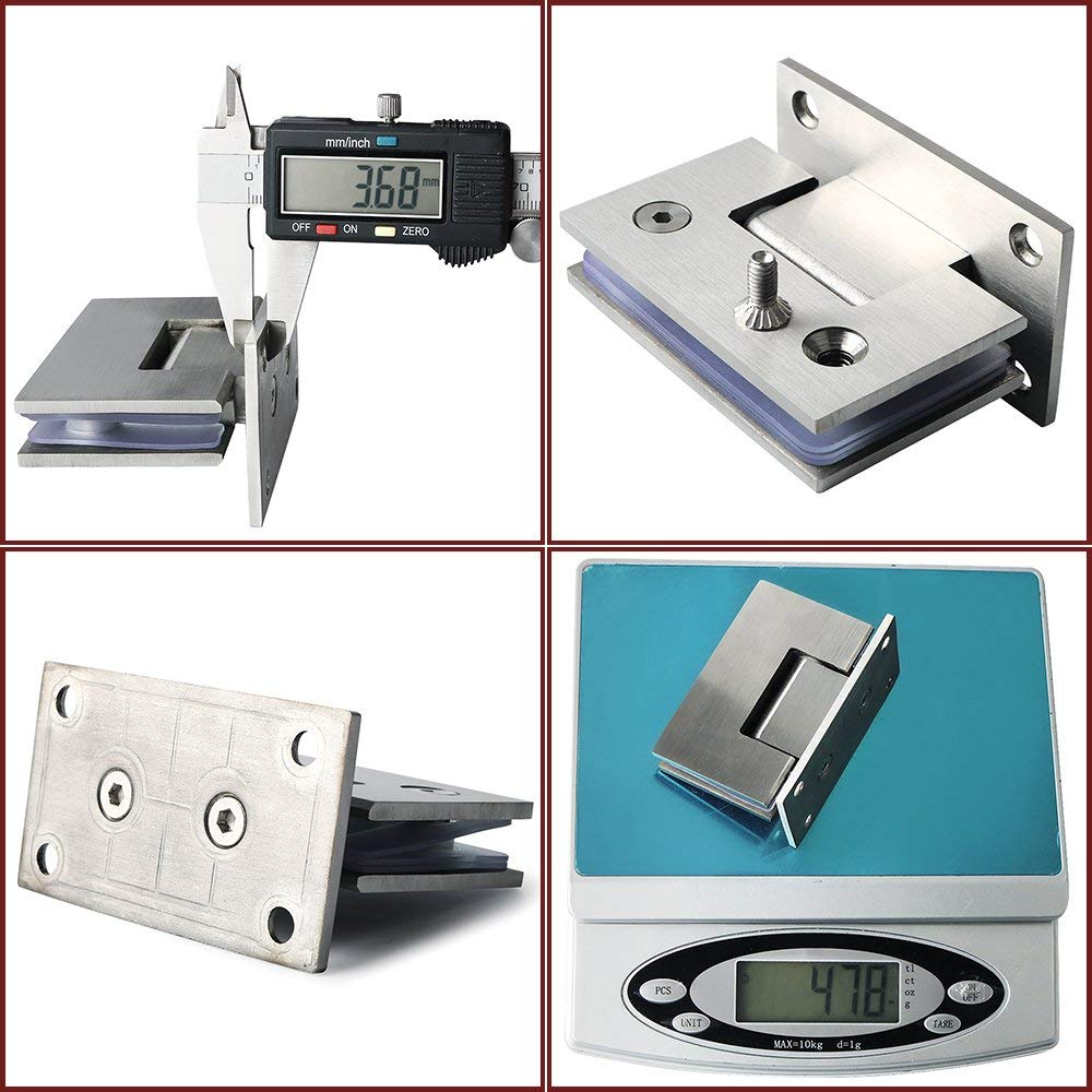 90 degree glass door cabinet display cabinet fixture glass shower door hinge replacement parts, stainless steel wire drawing