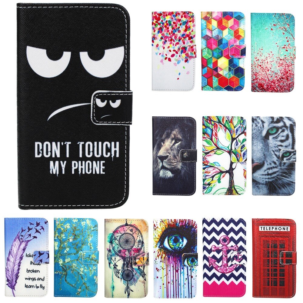 Hoesje voor leagoo  s8 portemonnee patroon leren standaard tas coque hoesje voor leagoo  s8