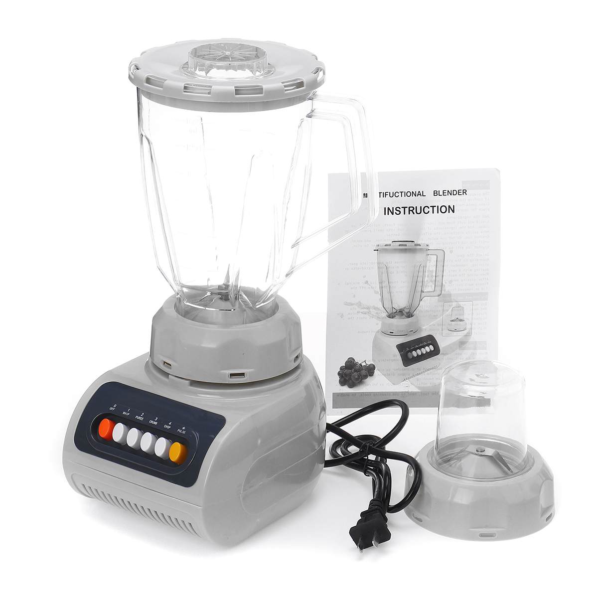 220v 300w kommersiell kvalitet mixer mixer bpa gratis kraftig automatisk fruktjuicer kök matberedare iskross smoothies