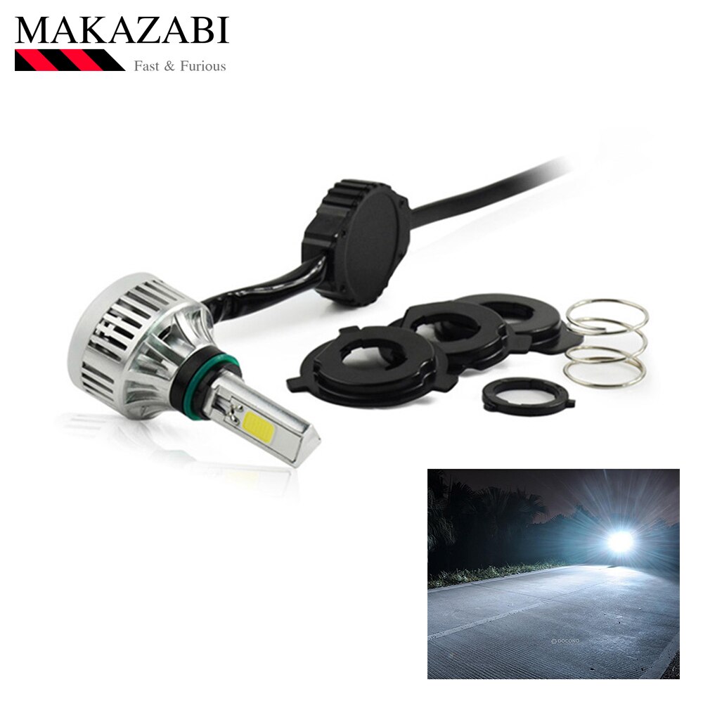 Accessoires de moto universels LED phare ampoule feux de croisement pour KAWASAKI z750 z900 z800 er6n z1000 versys 650 ninja 250r