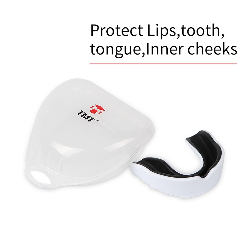 TMT Mouth Guard Adult Karate Muay Protective Teeth Guard Sport Football Basketball Boxing Kids Bruxism Mouthguard