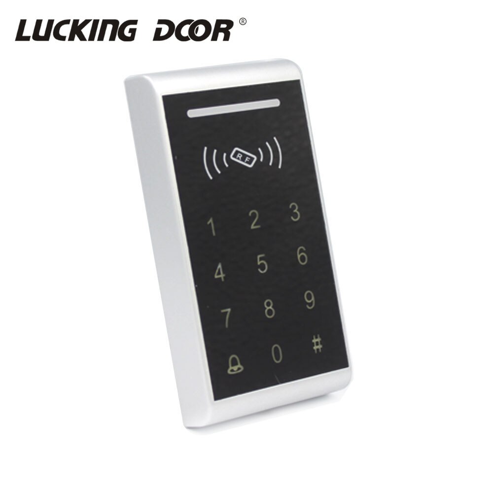 Backlight Touch 125khz RFID Card Access Control keypad EM Card Reader Door Lock opener wiegand 26 input Proximity Card Reader