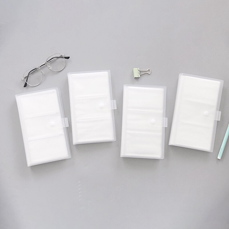 Tarjetero con 240 bolsillos para guardar fotos, tarjetas de identificación, colección de billetes, libros, suministros para escuela y oficina
