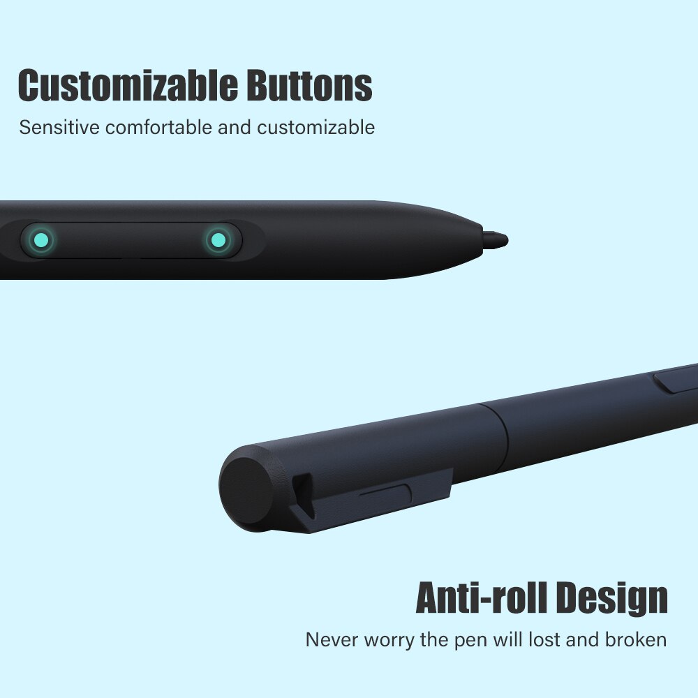 P3 10 "* 6" tavoletta grafica professionale per la scrittura di disegni Osu penna digitale senza batteria a 8192 livelli per PC androide finestre mil
