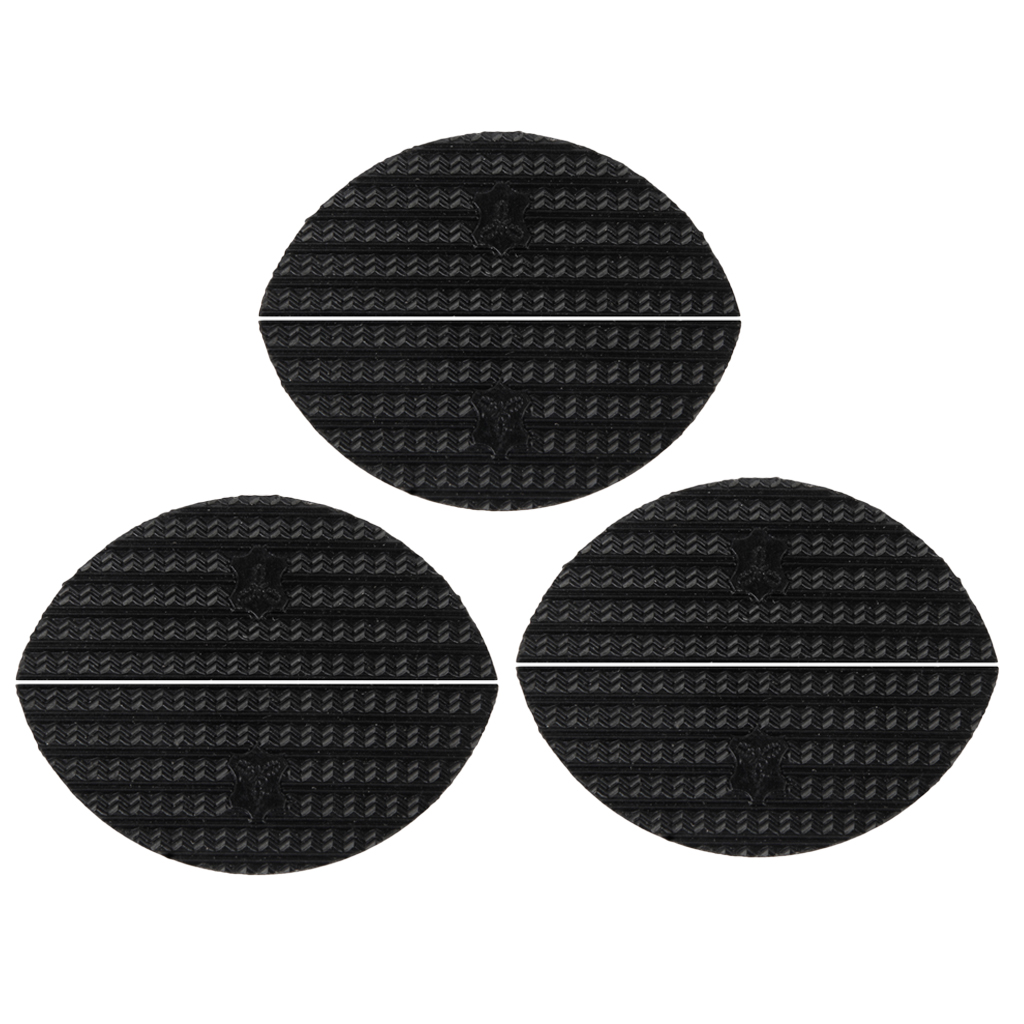 3 par sko reparation gummi sko støvler hæle sål reparation plader haner beskyttelsesmåtter gummi sko såler anti-slip gummisåler reparation