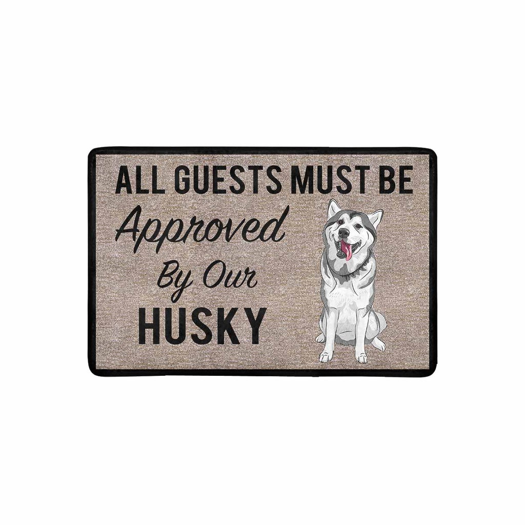 CLOOCL All Guests Must Be Approved By Our French Bulldog Doormat 3D Print Pet Dog Doormat Non Slip Floor Mat Decor: Doormat 10