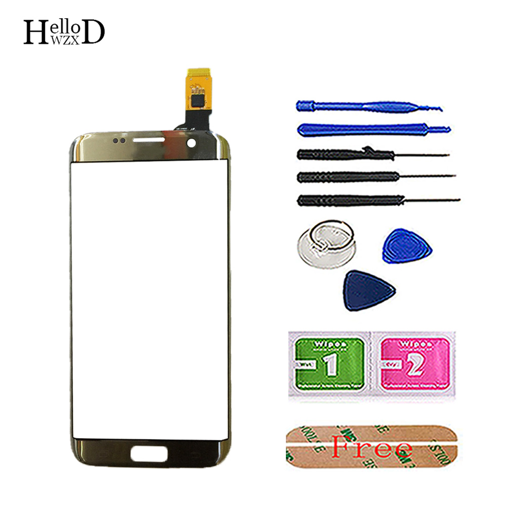 Mobile Touch Screen For Samsung Galaxy S7 Edge G9350 G935 G935F Touch Screen Sensor Digitizer Glass Front Panel Tools