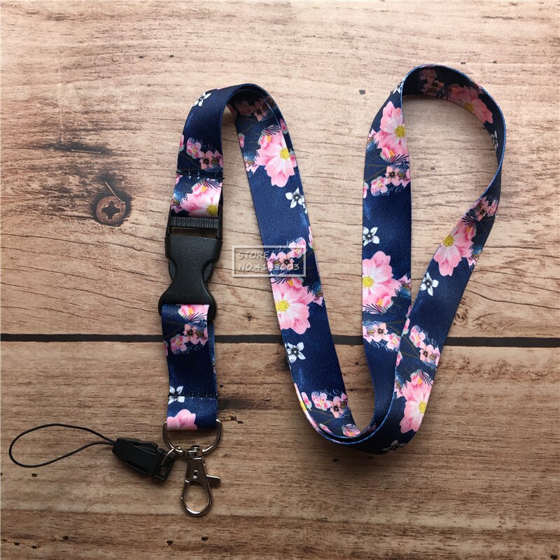 Lanyard strap for phone Key Chains ID Card Badge Holder Keychain Phone Straps Hang Rope Keycord: 8