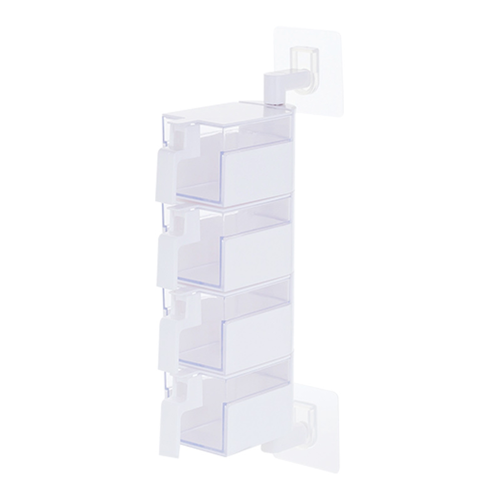 Kitchen supplies salt cans wall hanging free punch household seasoning jars bottle storage box spice box set MJ1020