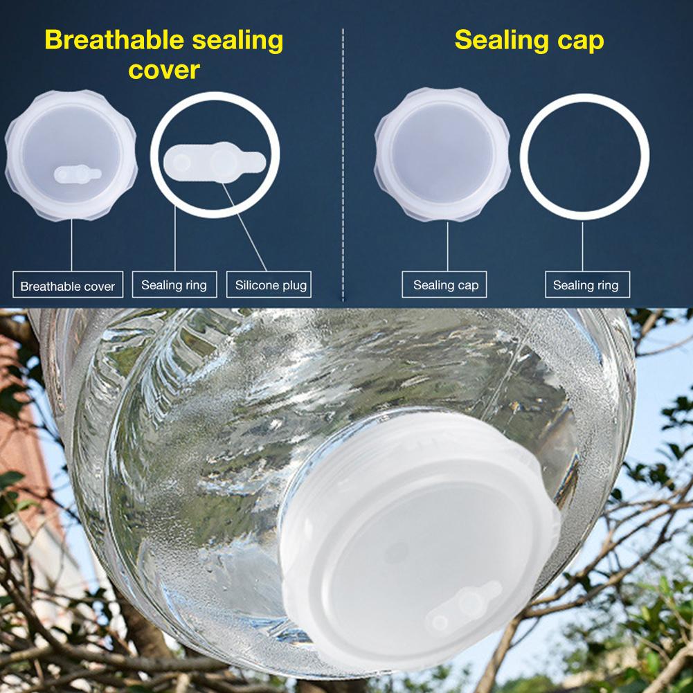 10L 15L Outdoor Self-driving Tour Water Storage Bucket With Faucet PC Portable Drinking Water Plastic Bucket Container