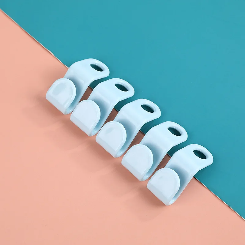 WYTNB 55Pcs Mini Clips D'Extension De Cintre De Placard Empilés