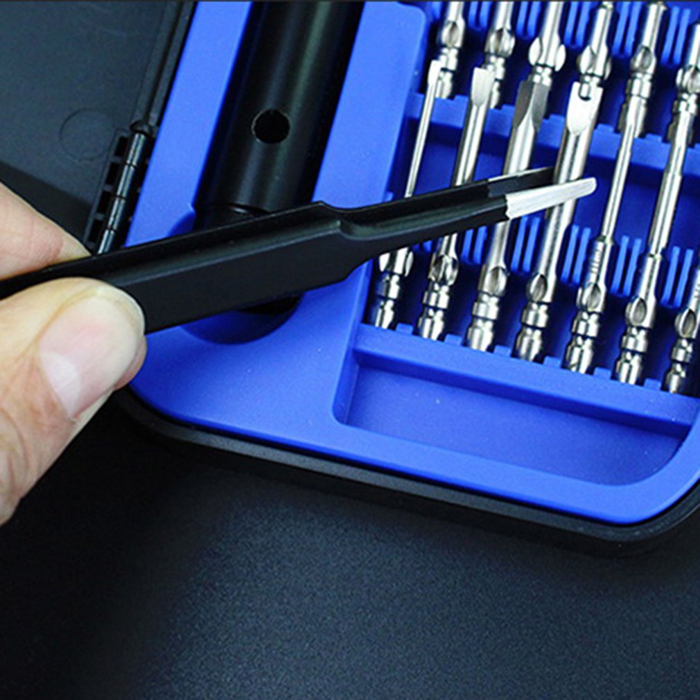 Laoa 3 in 1 roestvrijstalen pincet punt en gebogen vorm reparatiegereedschap pincet precisie soldeerpincet set