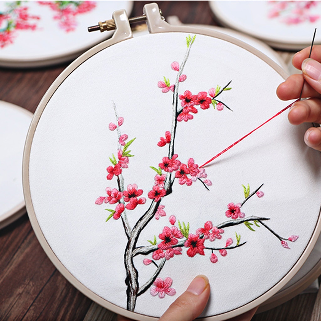 DIY Magic Embroidery Stitching Punch Needle Tool Stitching Punch Pen With Case Sets DIY Craft Sewing Tool aguja magica para bord