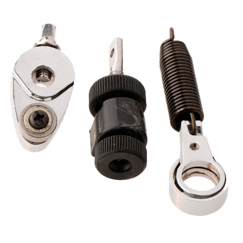 Nuovo 1 impostato molle tendicinghia a molla per pedale a tamburo in metallo fai-da-te