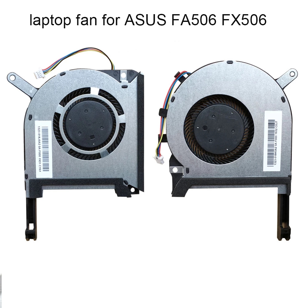 GPU CPU Cooling Fans For ASUS TUF Gaming A15 FA506 IV FA506IU FA506IH FX506 IU FX506LH Cooler Radiator replacement laptop parts: CPU and GPU fan