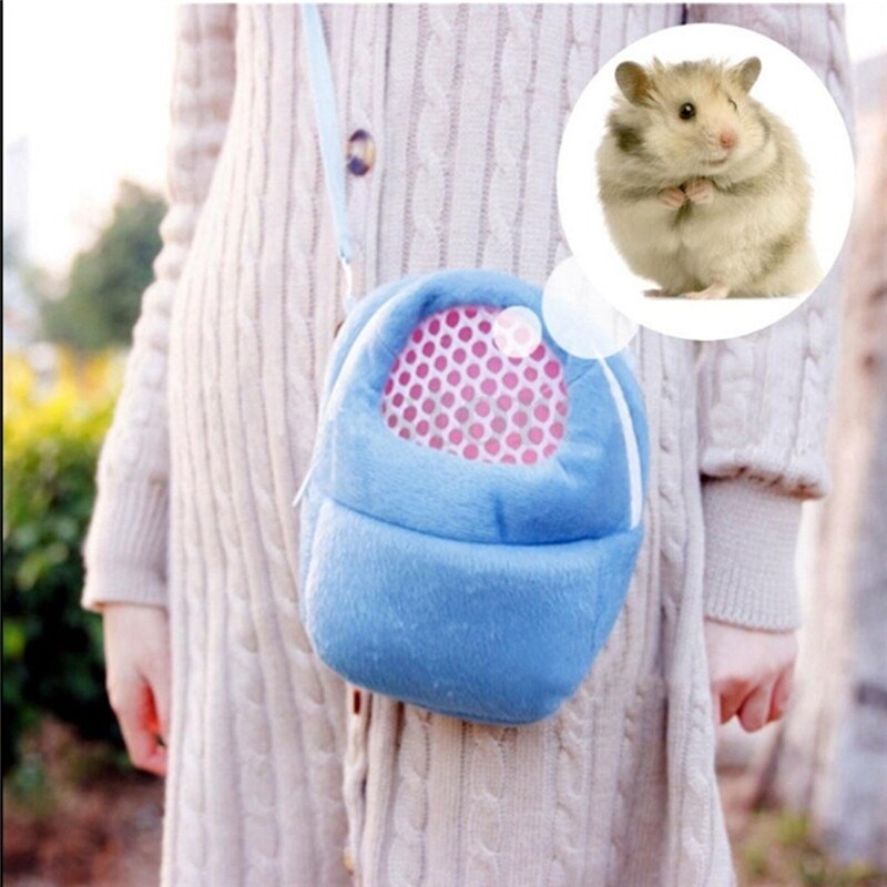 Husdjursbärare för små djur hamsterficka hund sovsäck hängande hamster råtta igelkott chinchilla iller valp