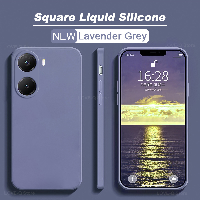 Poco X7 X 7 Pro Case Luxury Liquid Silicone Phone Case For Xiaomi Poco X7 X 7 Pro X7Pro Poco X7 Prо Pocox7 Pro 5G Soft TPU Cover: Silicon / Dark Grey