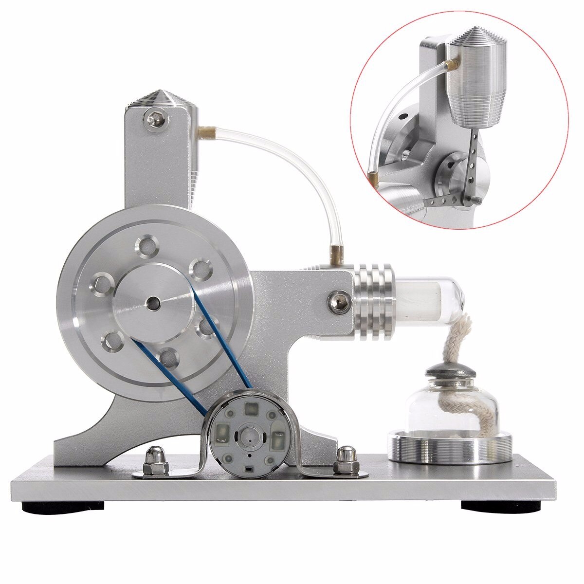 Luft stirling motor model elektrisk generator motor uddannelsesmæssig fysik eksperiment steam power legetøj