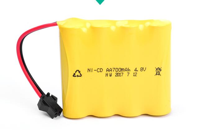 4.8 V 700 mAh Afstandsbediening speelgoed elektrische verlichting verlichting veiligheid faciliteiten 4 * AA NI-MH batterij RC SPEELGOED batterij groep