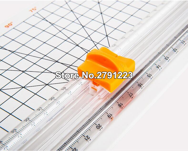 Gilotyna robić papieru trymer A4 linijka gilotyna robić papieru trymer robić cięcia W-pomarańczowy ręczny gilotyna robić papieru