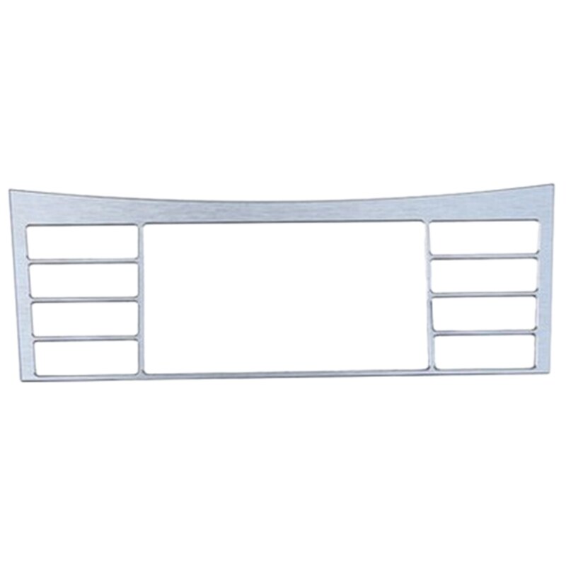 Auto Interior Center Console Button Panel Switch Panel Decorative Cover Trim For Mercedes Benz W212 E Class