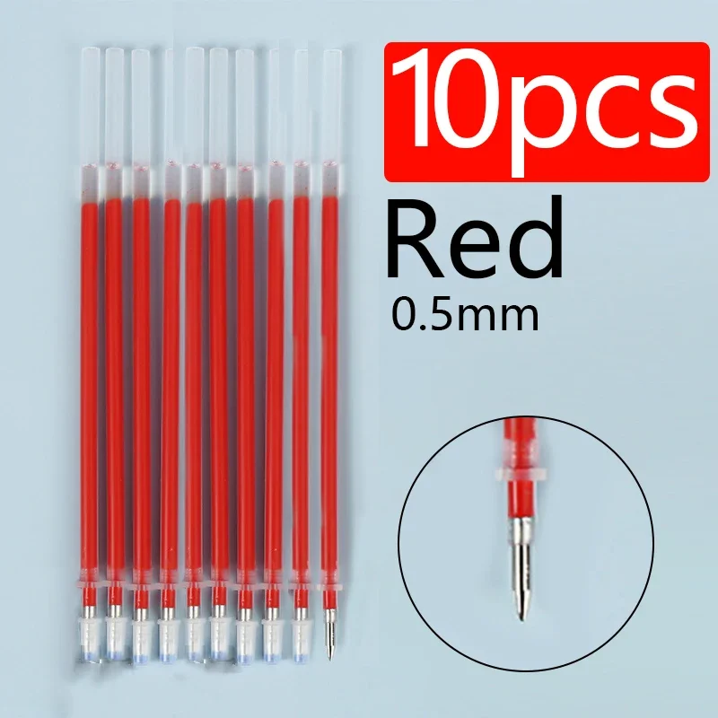 10pcs Pen Refills Blue Red Black Ink for Parker School Office Stationery Supplies 11.5 11.3 10.9 10.8 10.7 99 98 90 70 Refill: CAMOUFLAGE