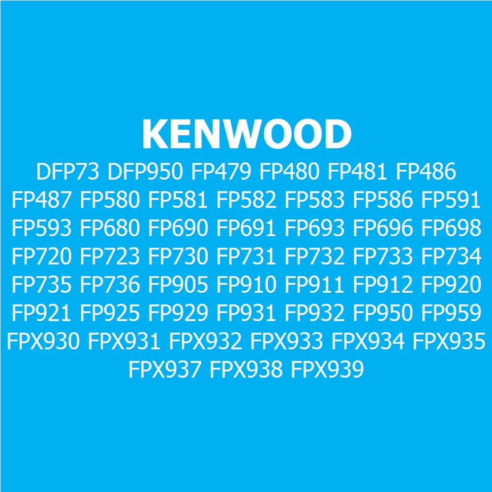 1pc Food Processor Belt RPP3M-270-6 Kitchen Appliance Spare Parts for Kenwood FP580 FP680 FP690 FP691 FP696FP730 FP931 FP950