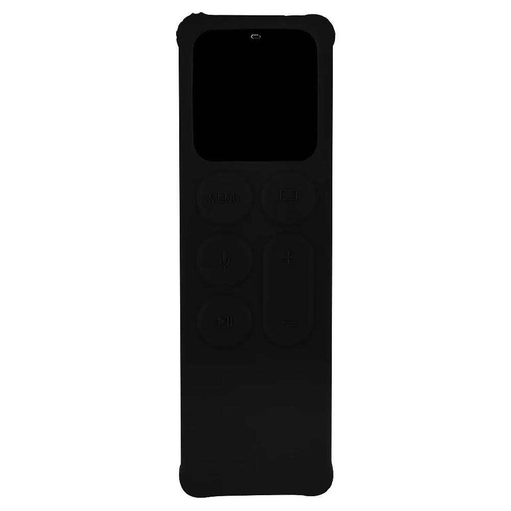 Afstandsbediening Siliconen Beschermhoes Case Voor Apple Tv 4 Afstandsbediening Flexibele Duurzaam En Lange Levensduur: Black