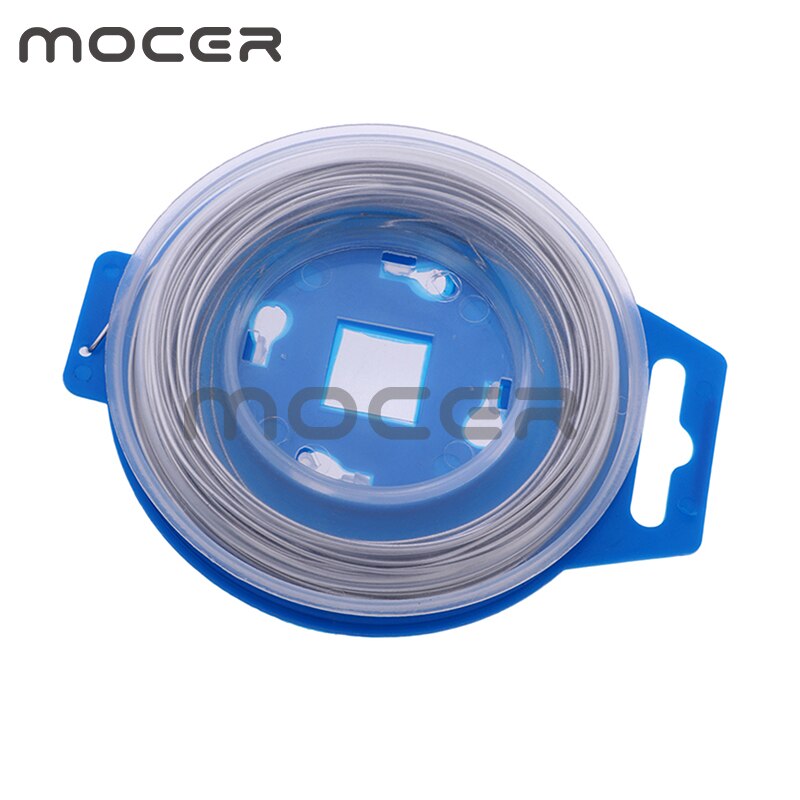 Stainless Steel Wire Rope Cable Safety Lock Locking Tie Roll Spool 25Ft