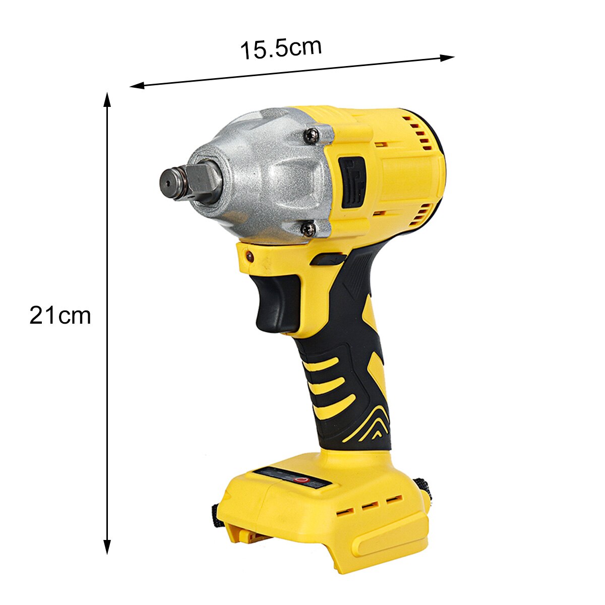 Cordless Brushless Impact Wrench Driver Replace For Makita DTW285Z Body 18V Li-Ion Cordless 1/2'' Electric Wrench Driver