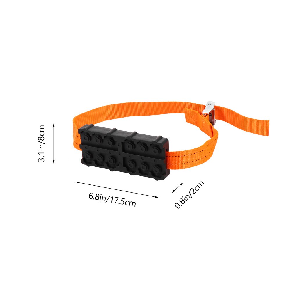 2 ensembles tapis de Traction en caoutchouc Durable de pour l'extérieur