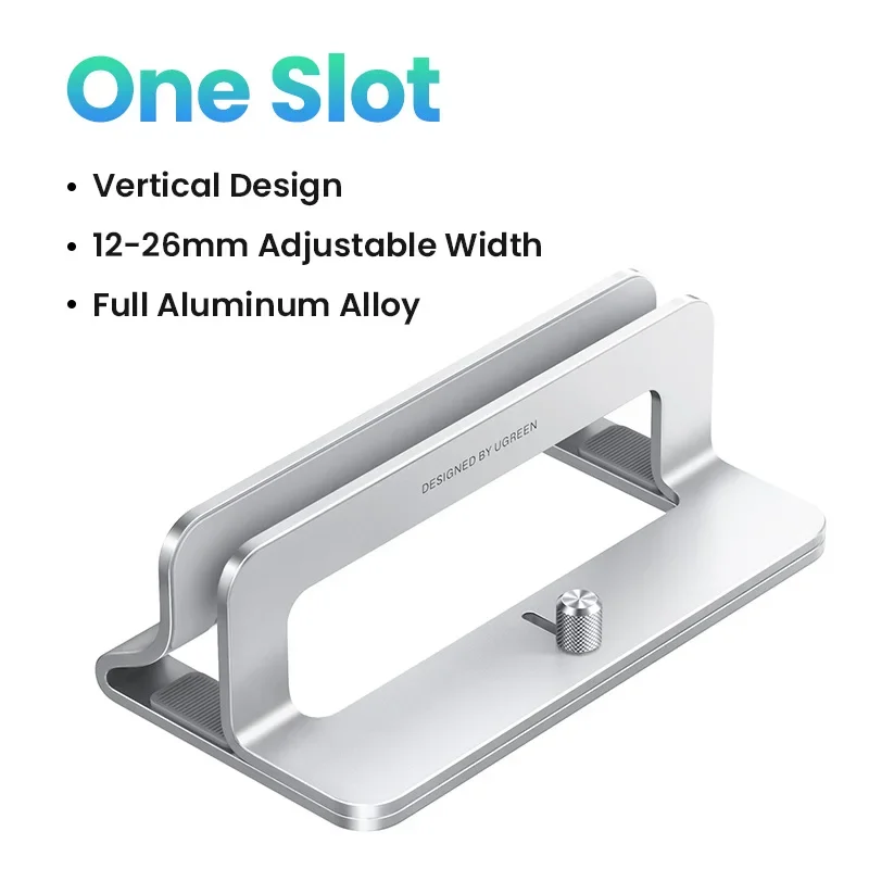 UGREEN Vertical Laptop Stand Holder Foldable Aluminum Notebook Stand Laptop Tablet Stand Support For Macbook Air Pro PC 17 inch: Blue
