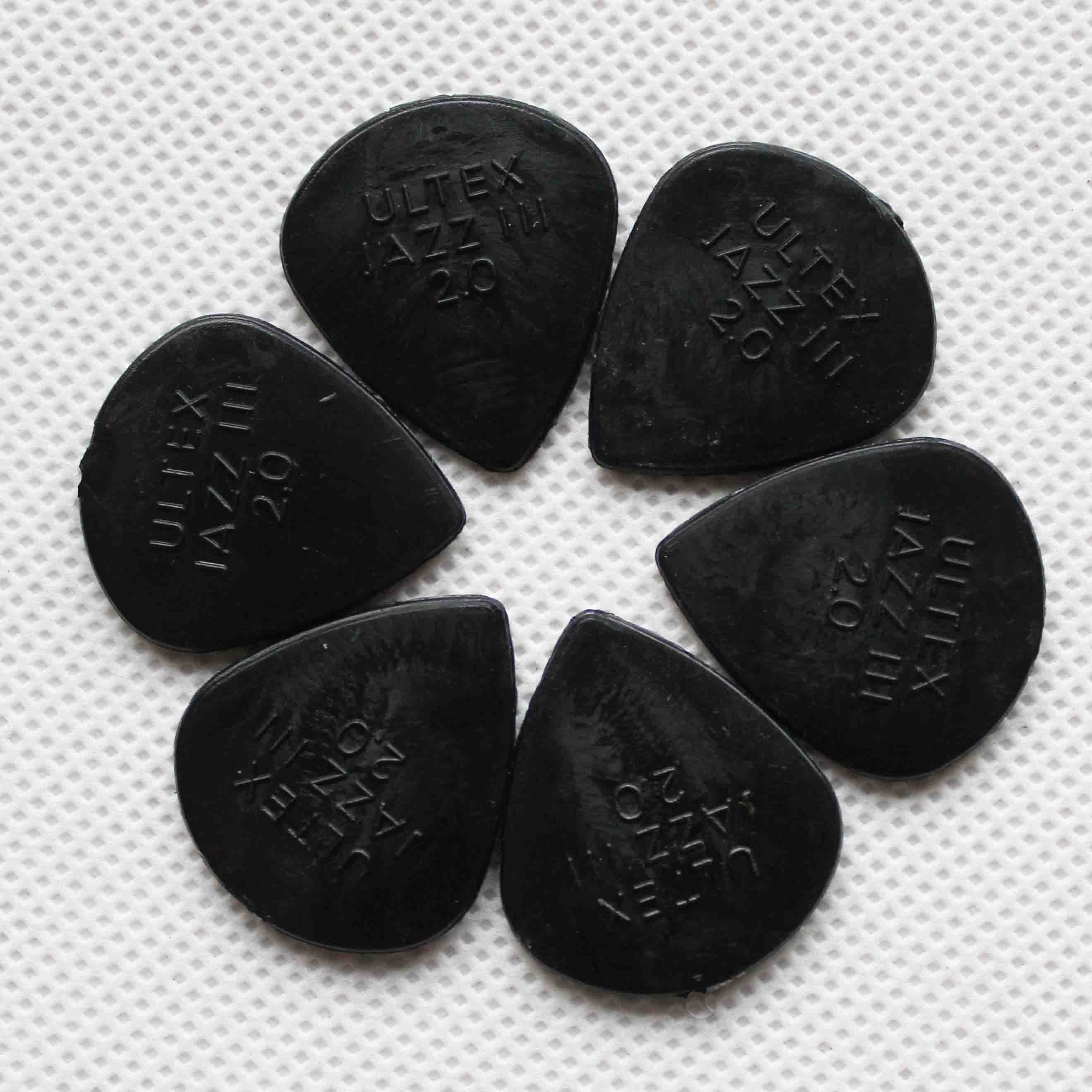 jazz 3 plettri in nylon, jazz III plettro per chitarra, 2.0 MILLIMETRI di spessore, scelte Plettri per chitarra acustica ed elettrica scelte