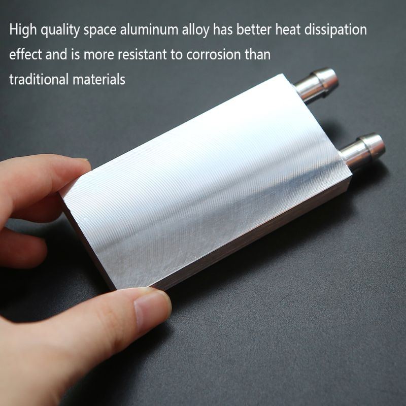 Primary Aluminum Water Cooling Block Heat Sink System For PC Laptop CPU