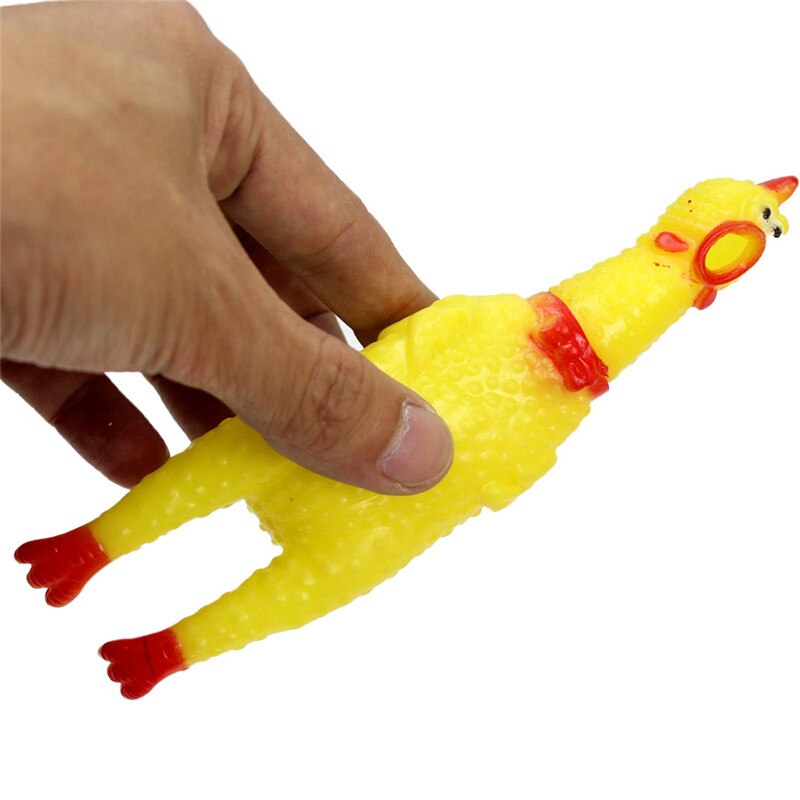 Poulet couineur en caoutchouc, 30cm 17cm 41cm, jouet pour chien, Gadgets amusants