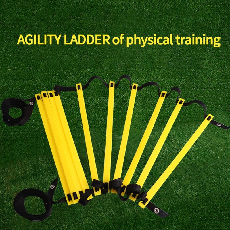 Adjustable Outdoor Soccer Football Training Ladder Durable Agility Ladder for Speed Training Fitness Football Agile Pace