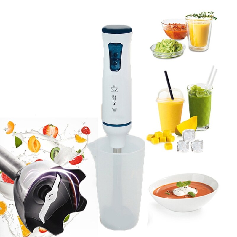 3-in-1 Multifunctional Hand Blender 220-240V, 1000W Immersion Mixer, Chopping Bowl,Shaker Glass,Whisk Blender Cup Set