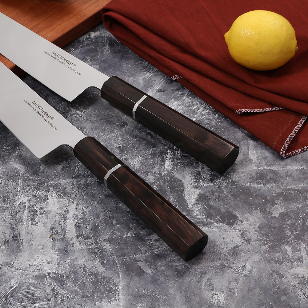 Kitchen Knife 9 inch Japanese Chef Knives VG10 Blade High Carbon Steel Vegetable Meat Fishing Super Knife for Home