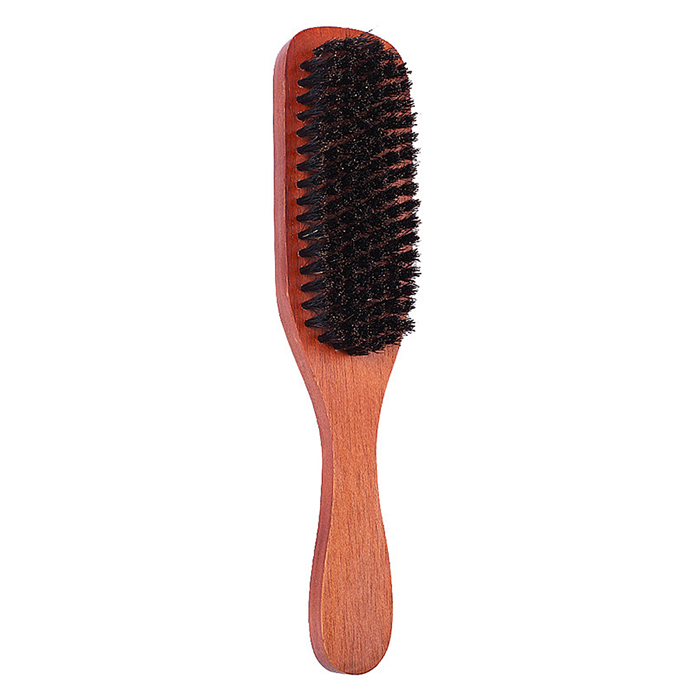 Haarborstel Hairstyling Kam Beauty Tool Haren Houten Gladde Haarborstels Varkenshaar Houten Kam Kappers Styling