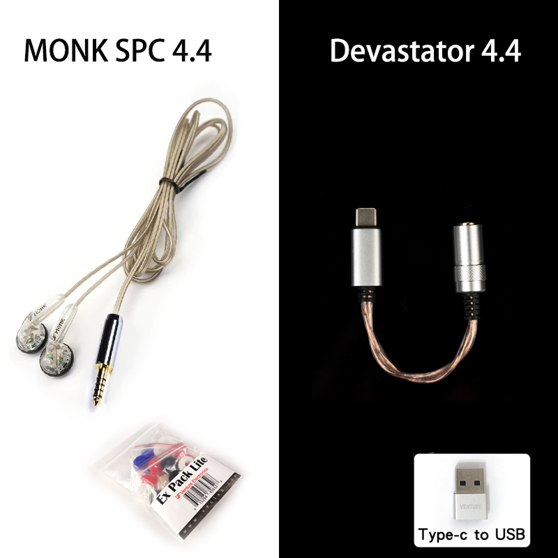 Venture Electronics VE Monk Plus SPC 3.5SE/2.5TRRS/4.4TRRRS Earbuds Hifi Earphones for pc & mobile phone: Pink