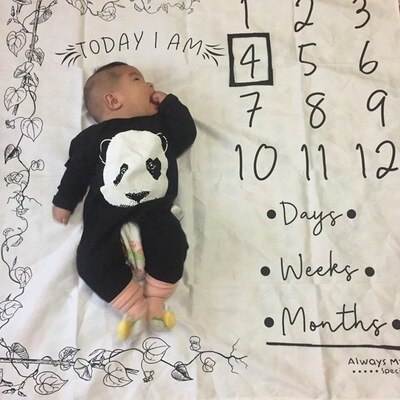 DELEY Häkel Hase Baby Kostüm 0-6 Monate - Fotografie Requisite Handmade