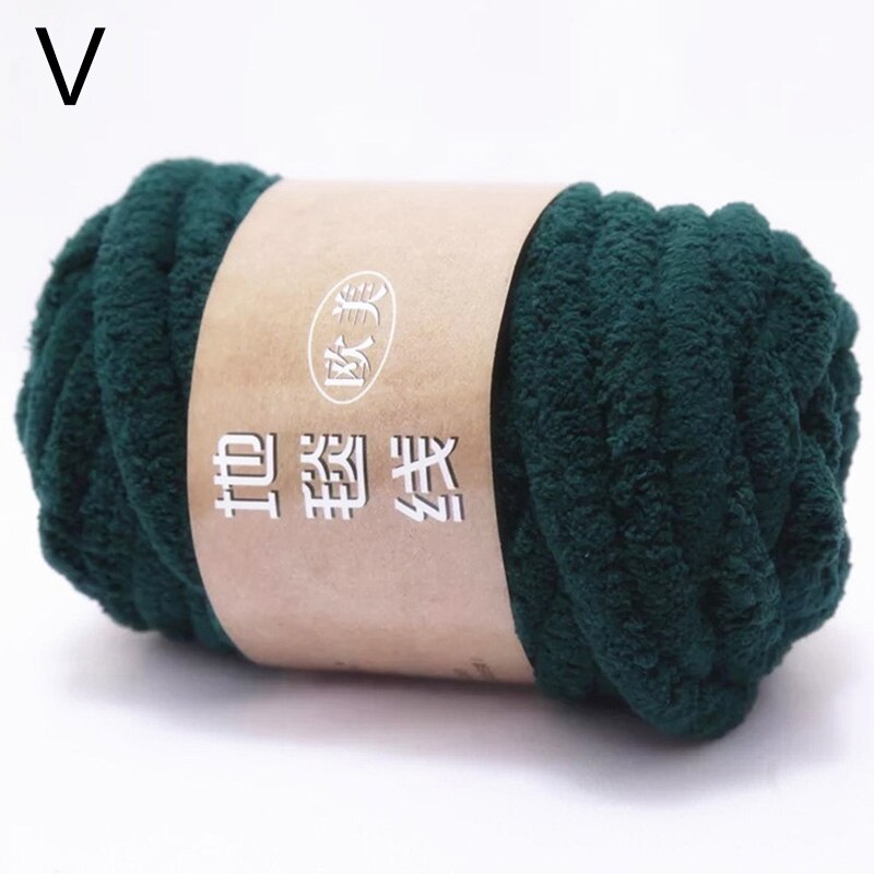 Lana ciniglia in velluto di peluche spesso super morbido e volumoso, maglia calda, filato tutto'uncinetto, coperta fai da te, sciarpa, 250 g * 2 pezzi = 500 g: Borgogna
