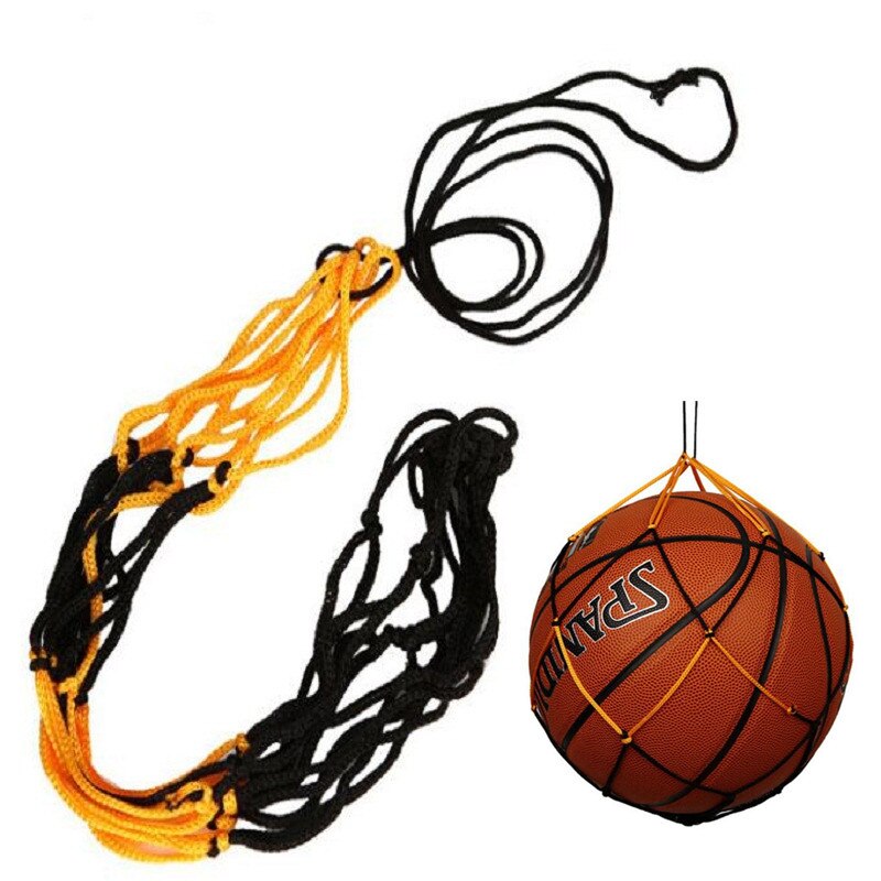 Nylon Net Bag Ball Carry Mesh Volleyball Basketball Football Soccer 9.29