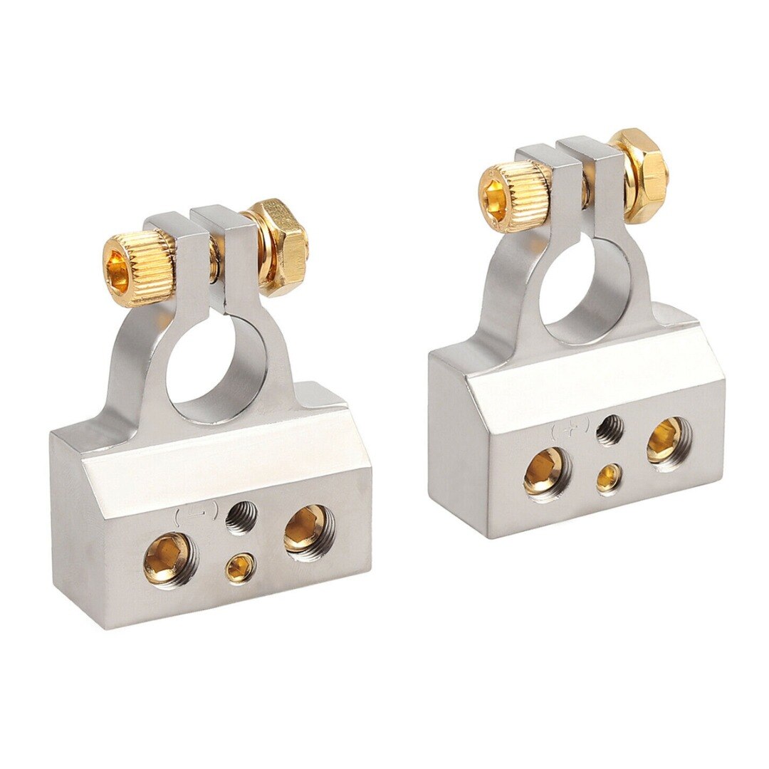 2pcs Battery Connector Quick Disconnect Battery Cable Ends Connector Car Battery Terminals Connector Switch Clamps