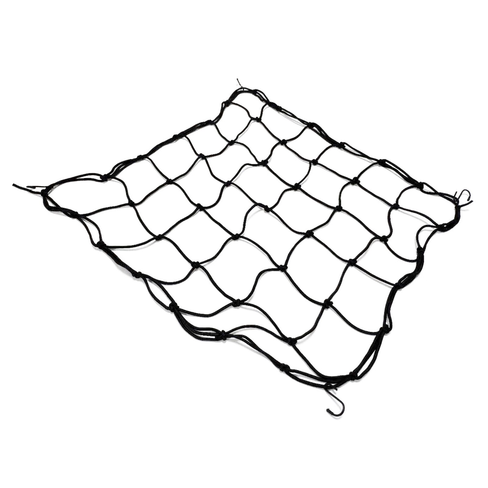 More Size Grow Tents Stretchy Trellis Netting Garden Tools Black Nylon Multifunction 15x15cm With 4 Hooks Plant Growth Nets