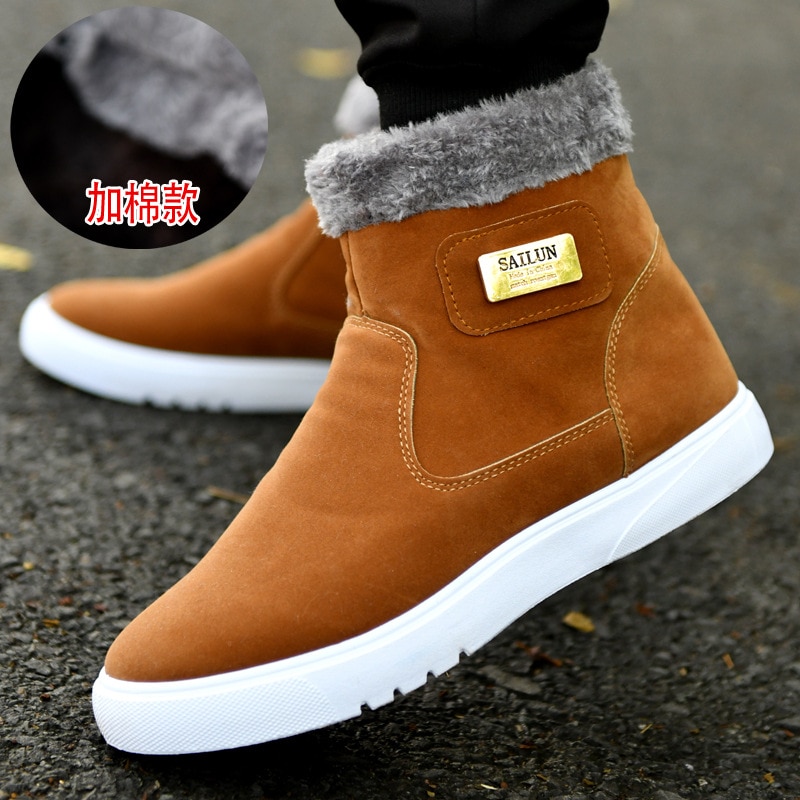 hiver hommes bottes imperméable Super bottes de neige hommes chaussures d'hiver hommes bottines haut-Up hommes chaussures A321