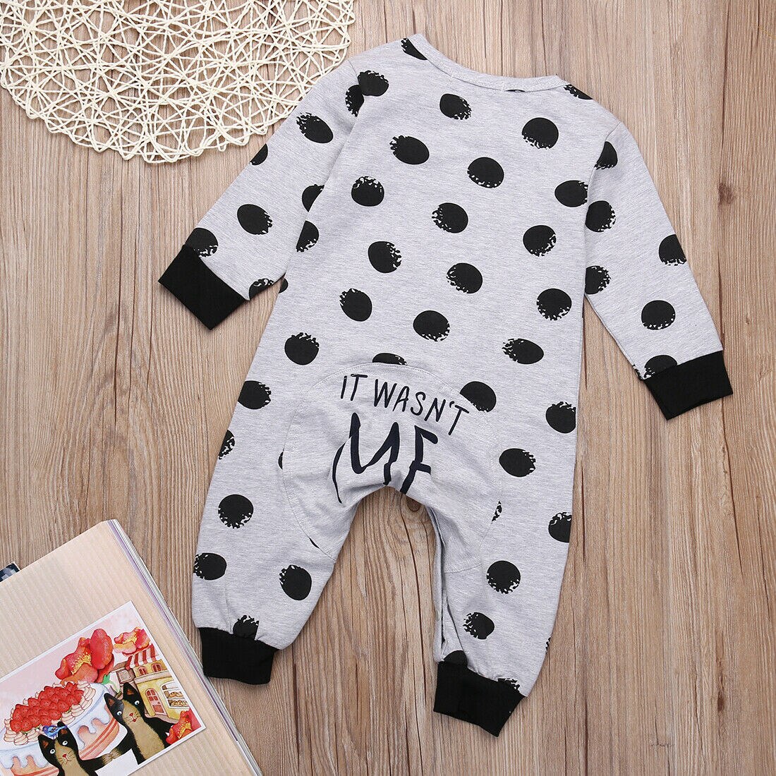 Uk Pasgeboren Baby Baby Jongens Meisjes Romper Jumpsuit Lange Mouwen Jongen Meisje Kleding: 6m