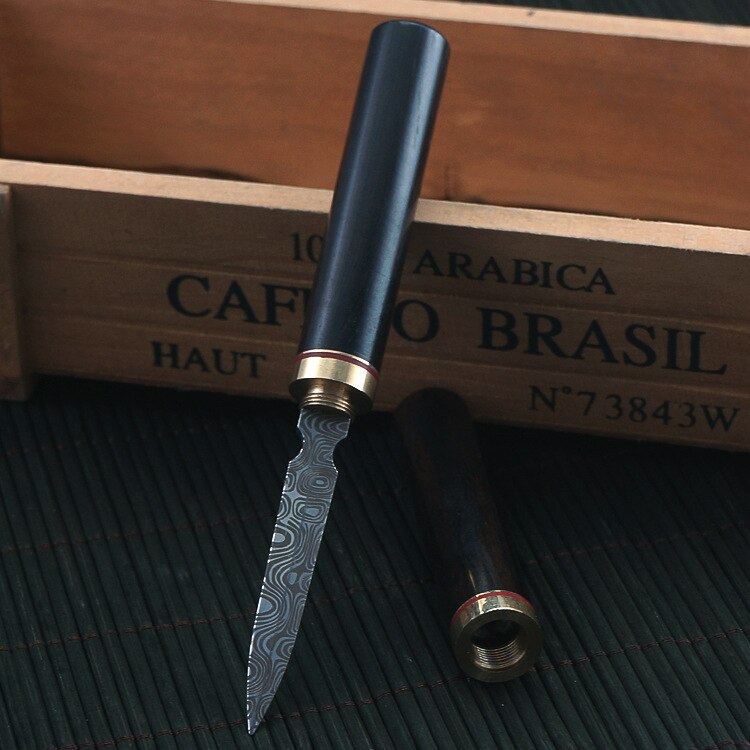 Stainless Steel Tea Knife Needle Pick With Wood Handle Puer Tea Tools Cone Needle Breaking Prying Tea Brick Tool: D