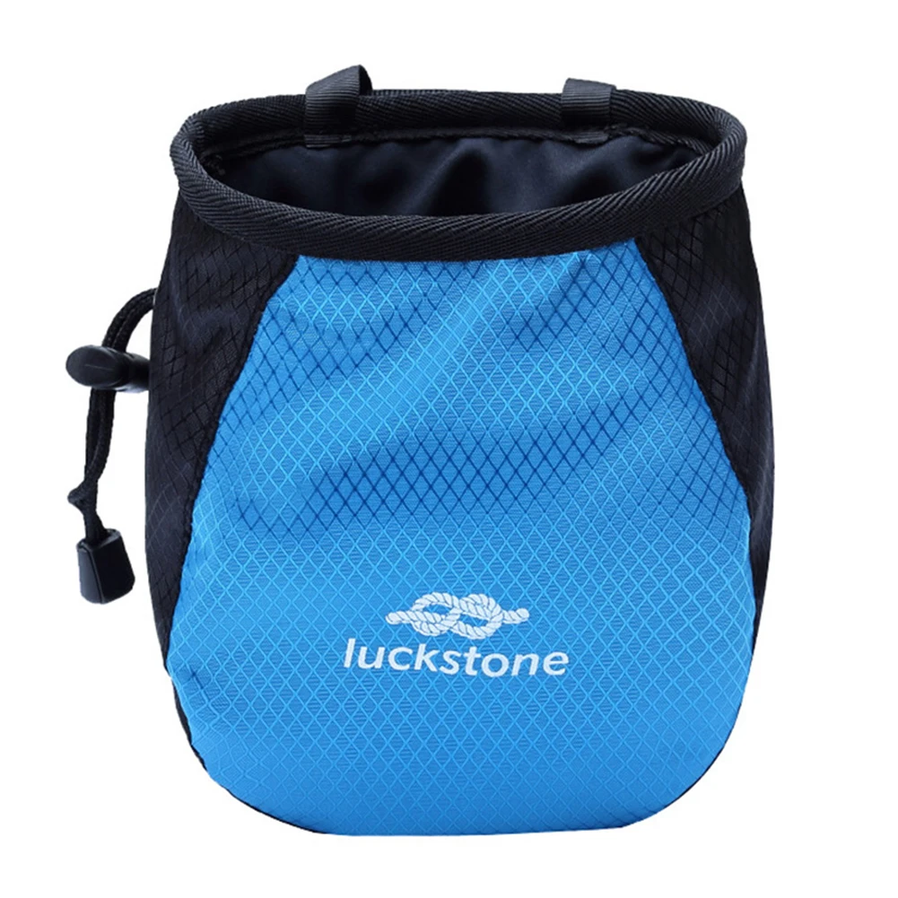 Sac de poudre de magnésium pour l'escalade, sac de craie en polyester imperméable, stockage réglable, levage de paquet WePackage: WHITE